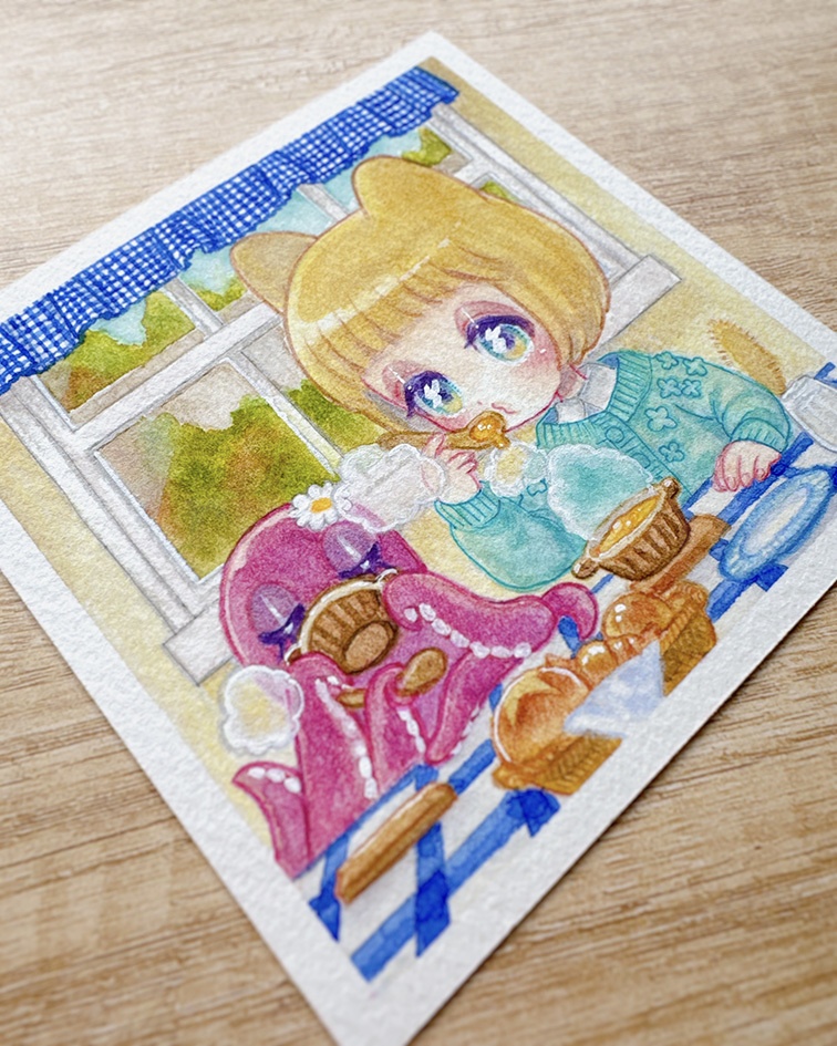 【原画】冬のごちそう