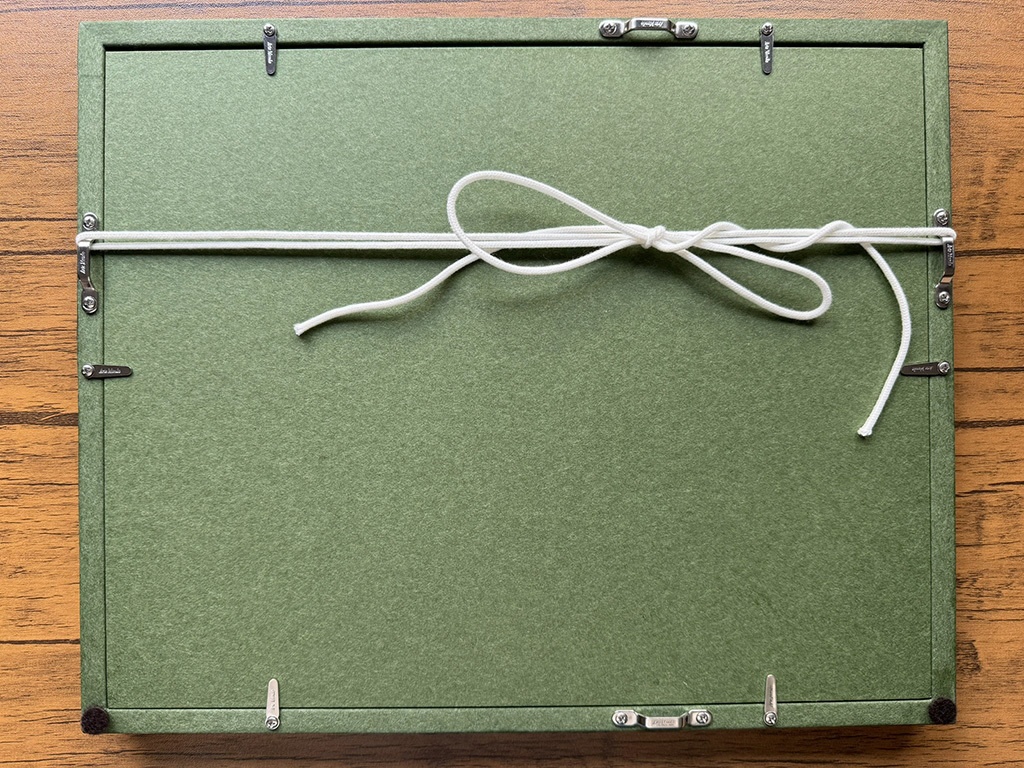 額装原画【ねこのなかにひとり】