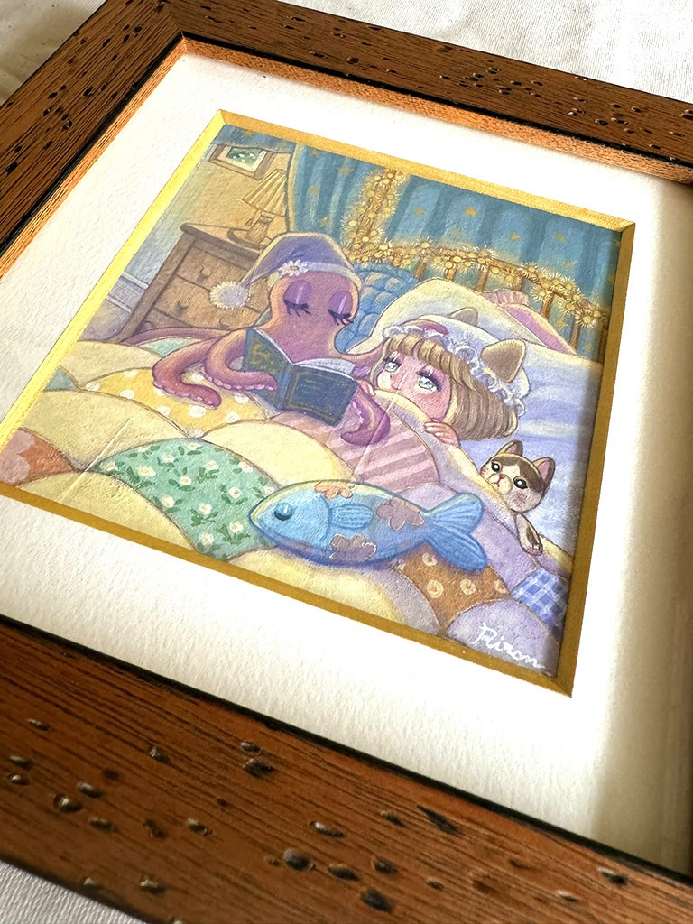 額装原画【眠りの道標(みちしるべ)】