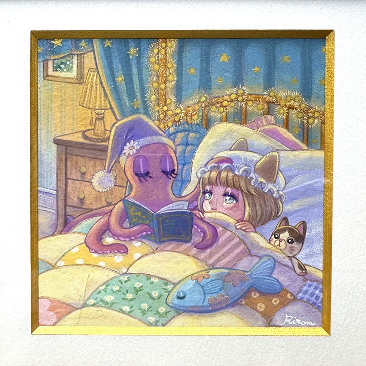 額装原画【眠りの道標(みちしるべ)】