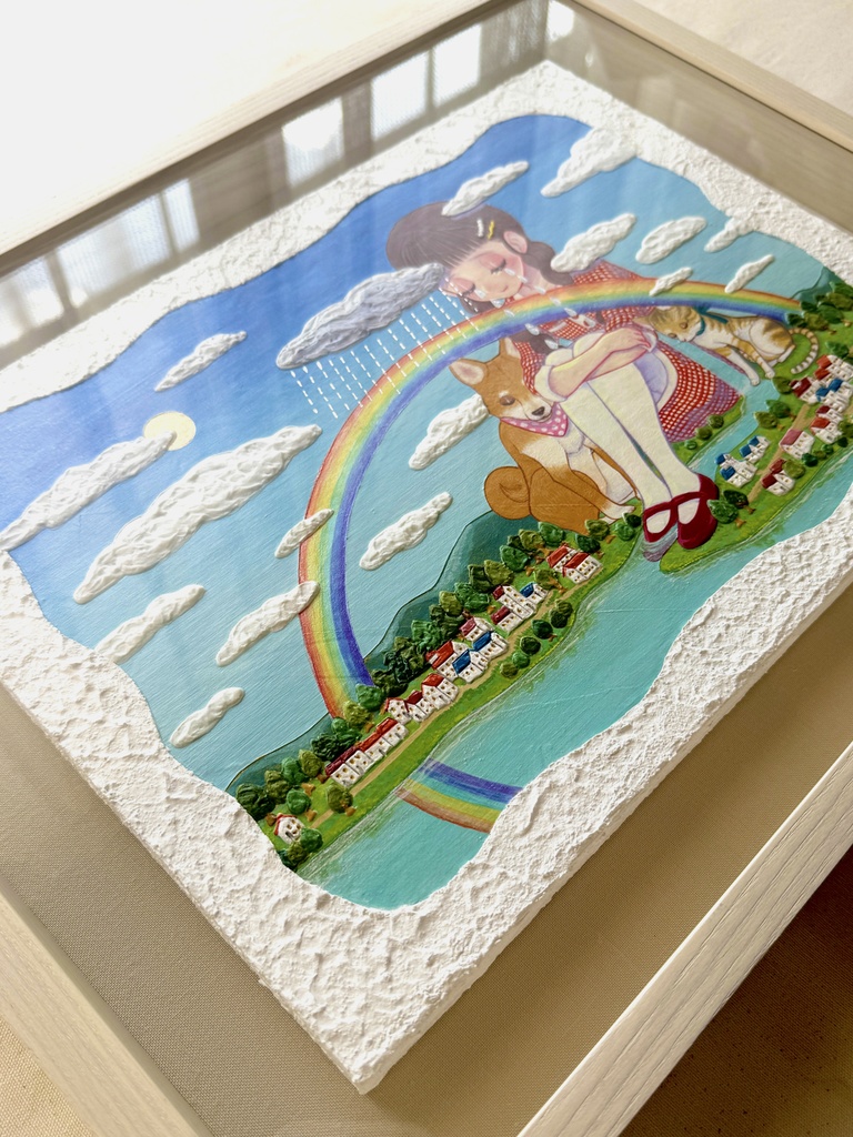 額装原画【ずっとひとりじゃなかった】