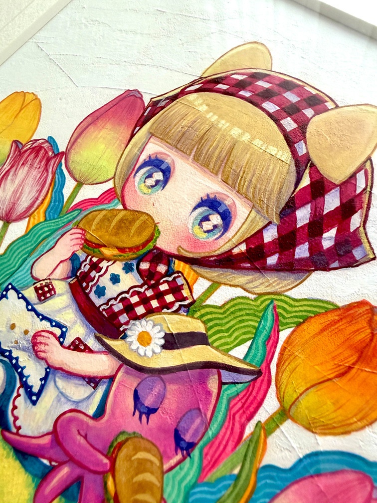 額装原画【きょうの特等席】