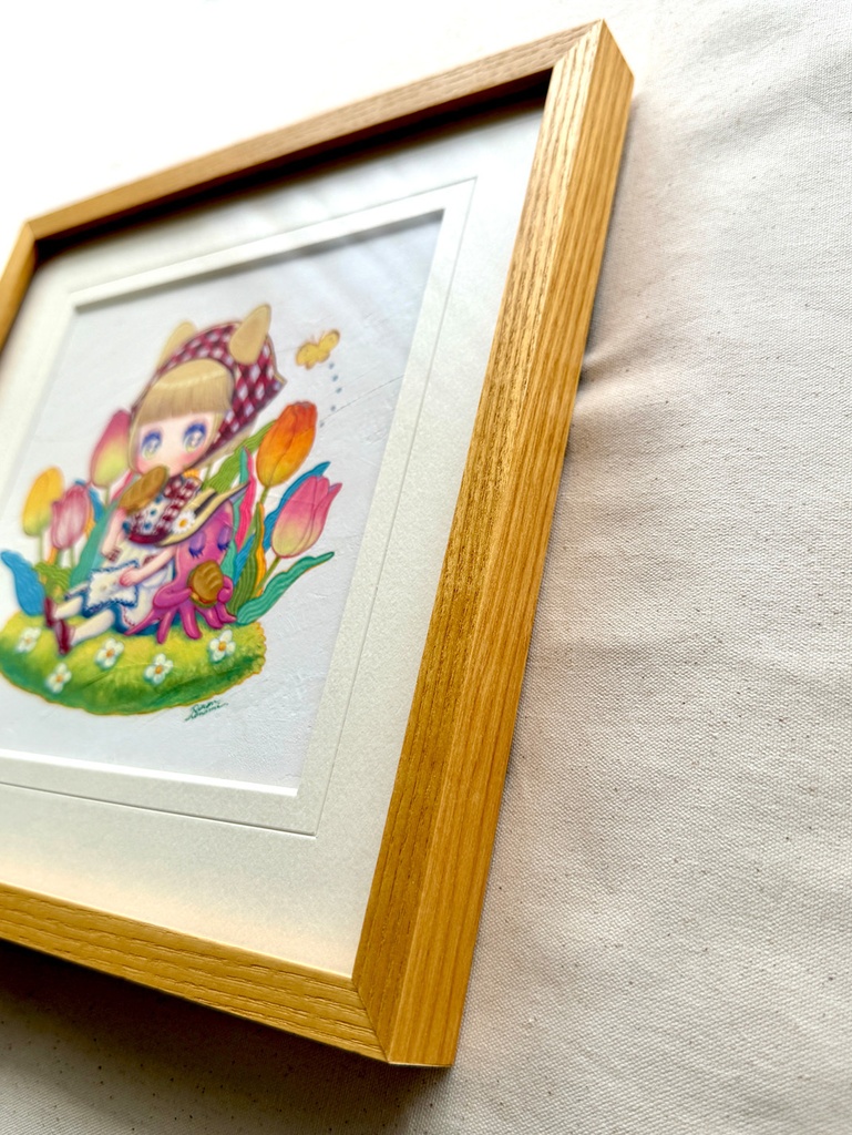 額装原画【きょうの特等席】