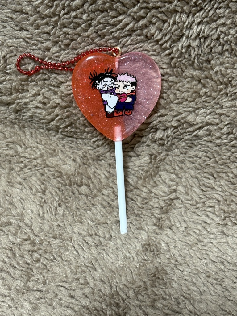 ペロキャンアクリルキーホルダー（脹虎）