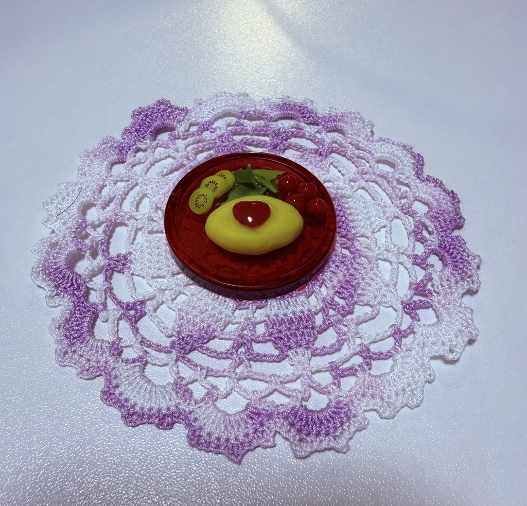 加州清光の燭台切に作ってもらったハートケチャップオムライス