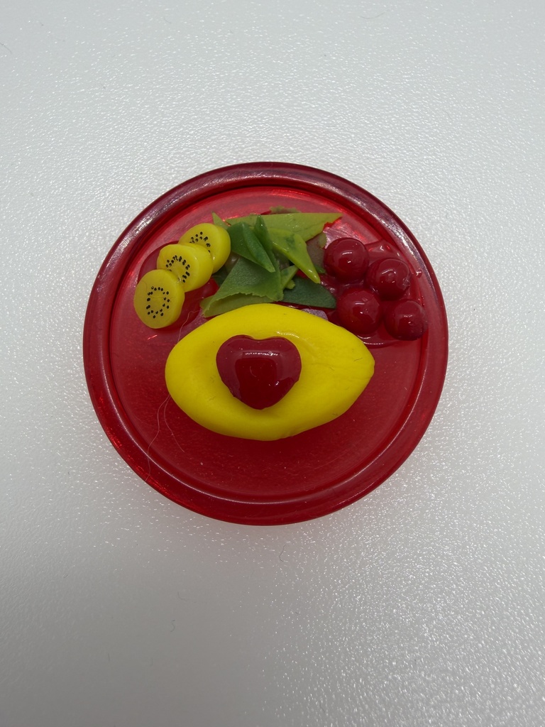 加州清光の燭台切に作ってもらったハートケチャップオムライス