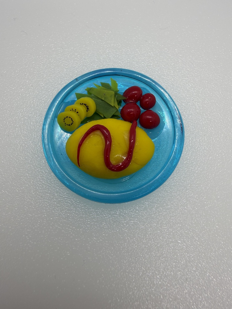 和泉守兼定の之定に作ってもらった欲張りオムライス