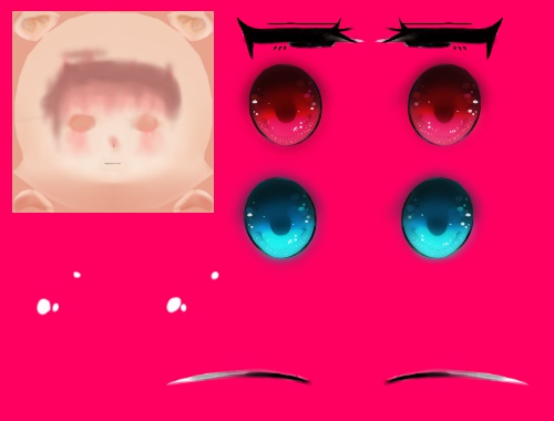 【VRoid】ギャルゲメイクセット