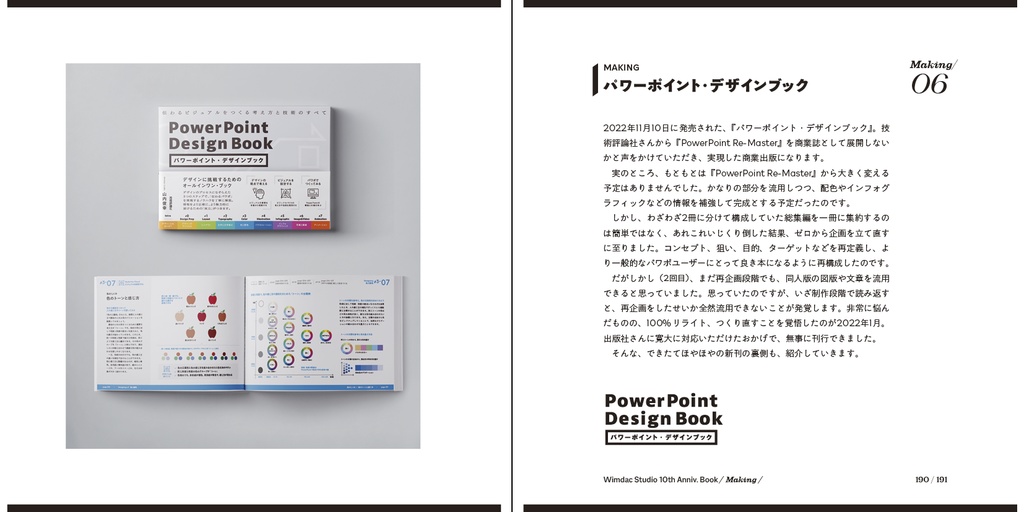 Wimdac Studio 10th Anniv. Book / Make / Made / Making
