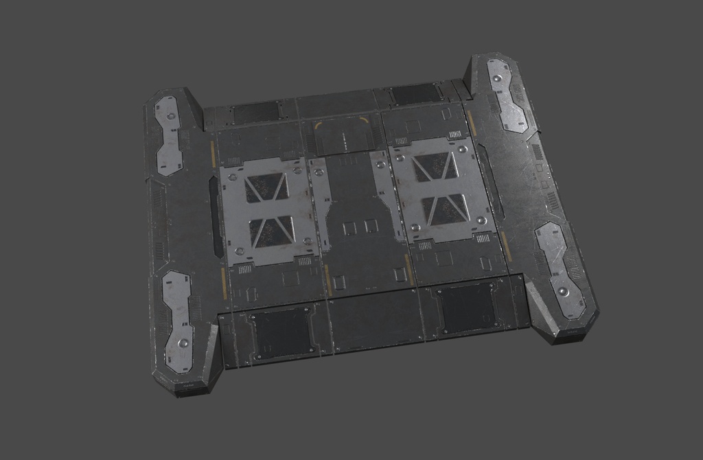 Sci-Fi 背景プロップ