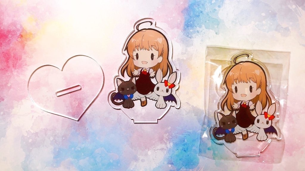 みんな整列アクリルスタンド