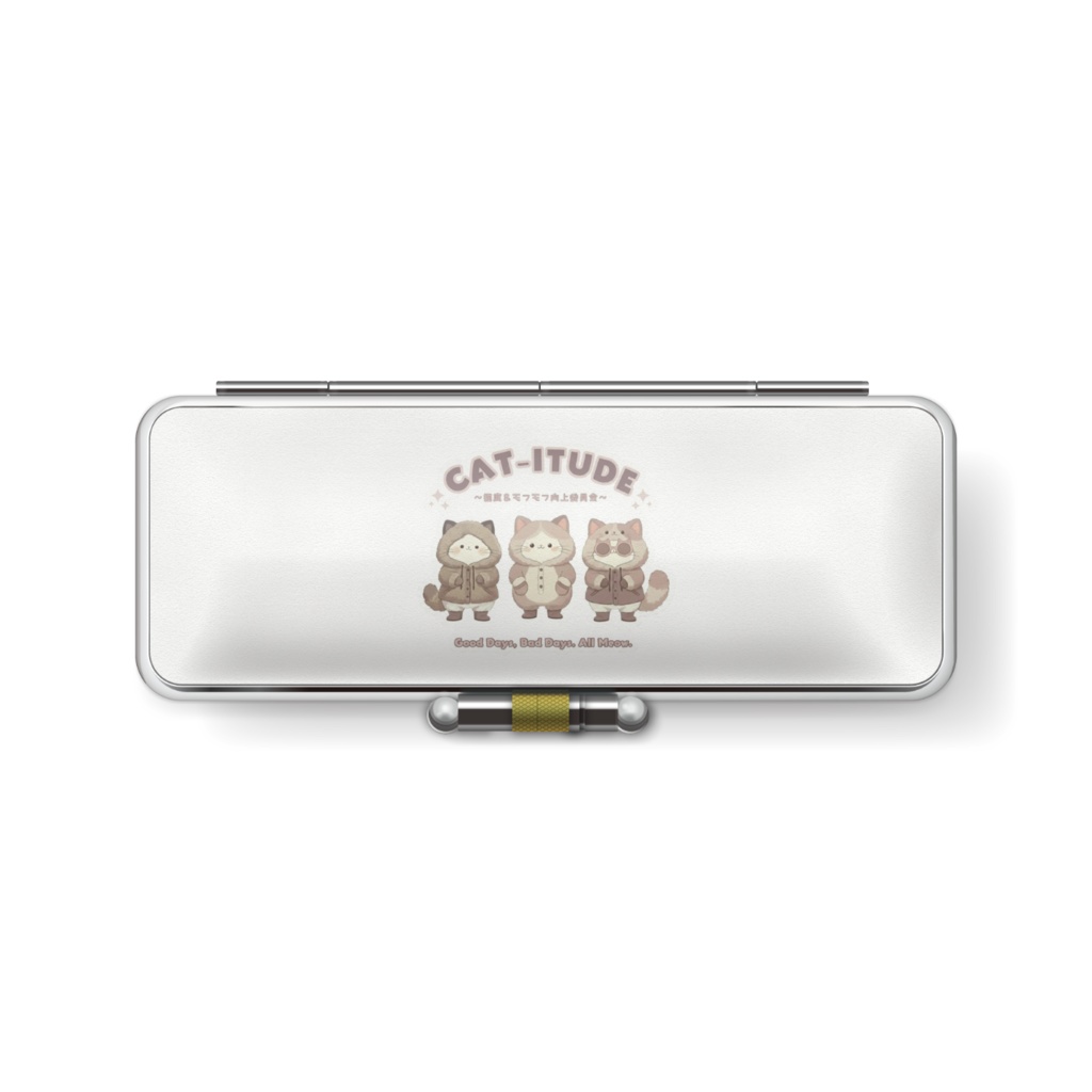 印鑑ケース〖CAT-ITUDE ~猫度&モフモフ向上委員会~〗
