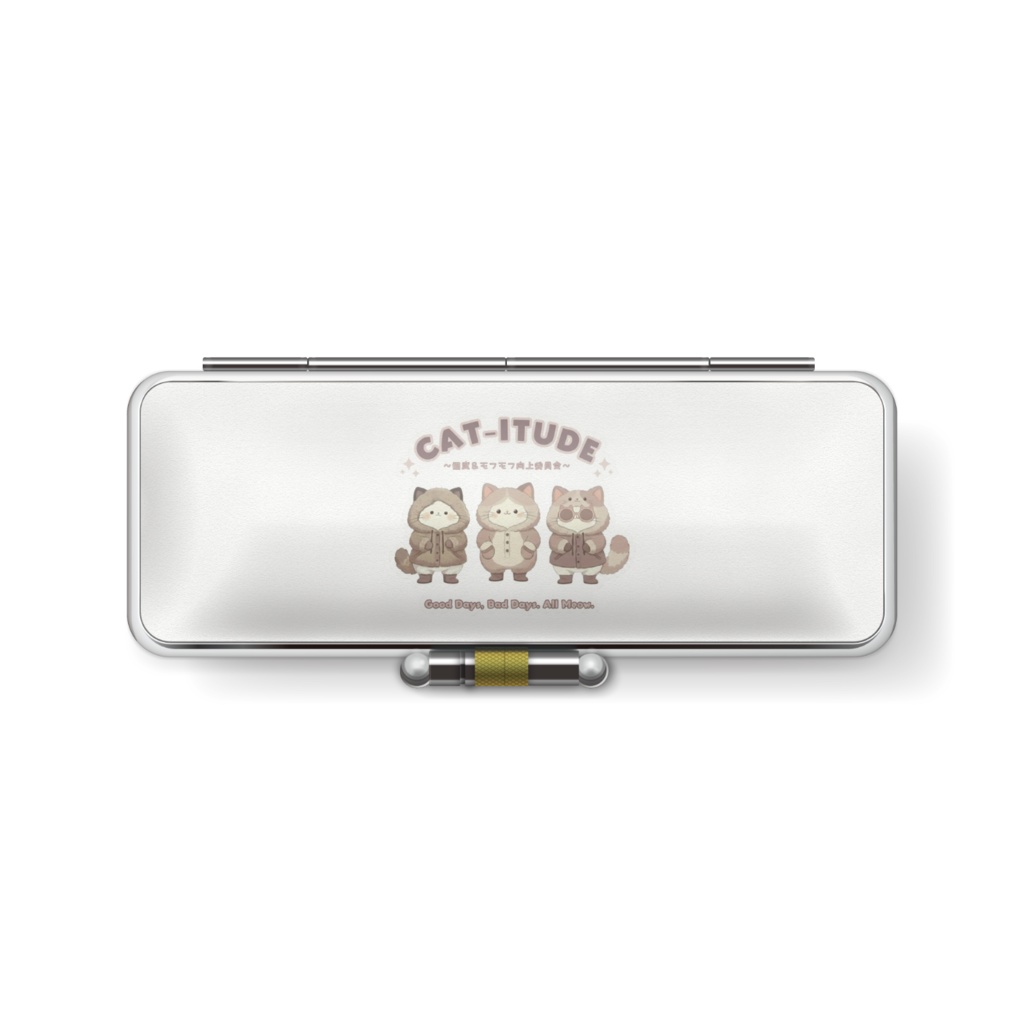 印鑑ケース〖CAT-ITUDE ~猫度&モフモフ向上委員会~〗