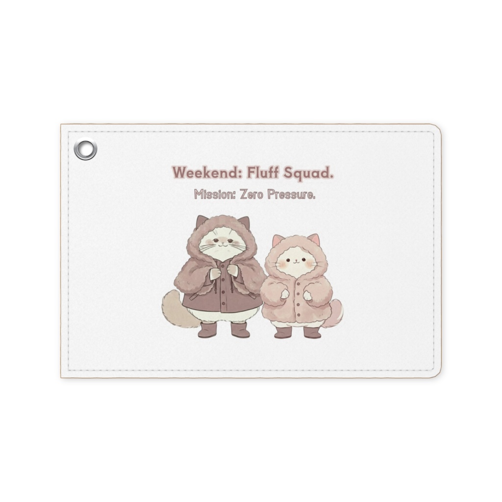 パスケース〖週末モフモフ隊 ～Mission: Zero Pressure～〗