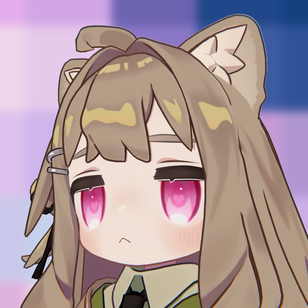 【無料 free】キプフェル Kipfel 専用 ハートのアイテクスチャ (Eye Texture)