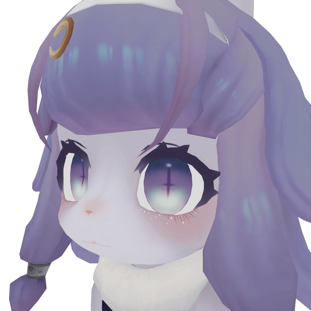 【無料 free】レディムーン専用 メイクテクスチャ 地雷メイク風涙袋&下まつげ (Make up texture)