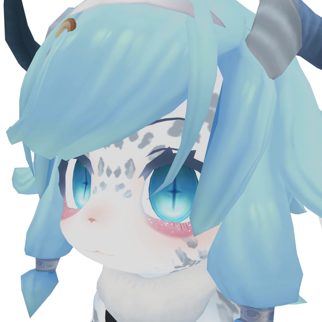 【無料 free】レディムーン専用 メイクテクスチャ 地雷メイク風涙袋&下まつげ (Make up texture)