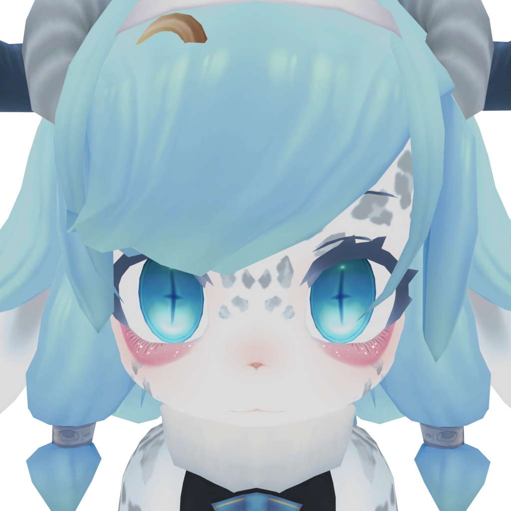 【無料 free】レディムーン専用 メイクテクスチャ 地雷メイク風涙袋&下まつげ (Make up texture)