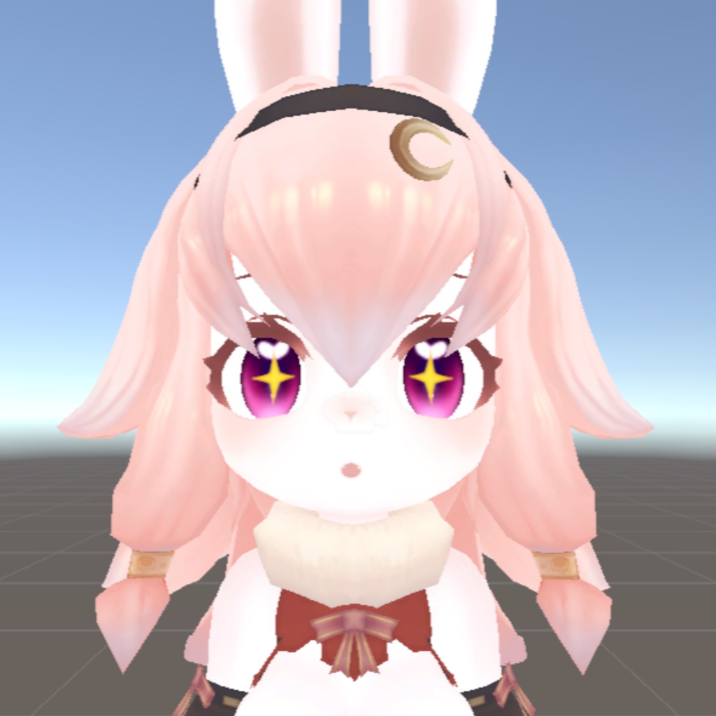 【無料 free】 レディムーン専用 アイテクスチャ 二種類のハート ハイライトマスク付き (Eye Texture)