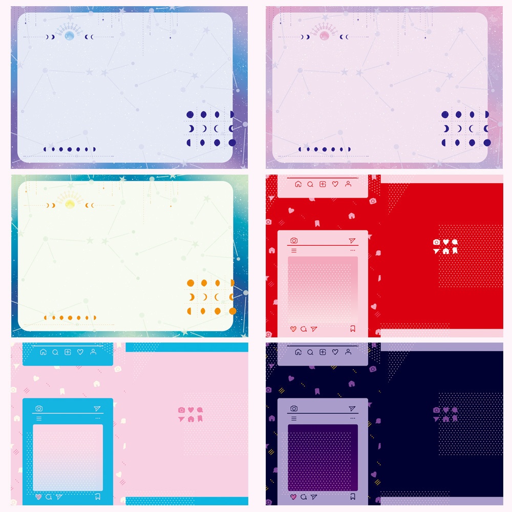 A5同人誌の表紙素材