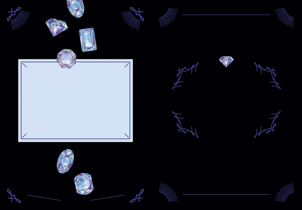 A5同人誌の表紙素材