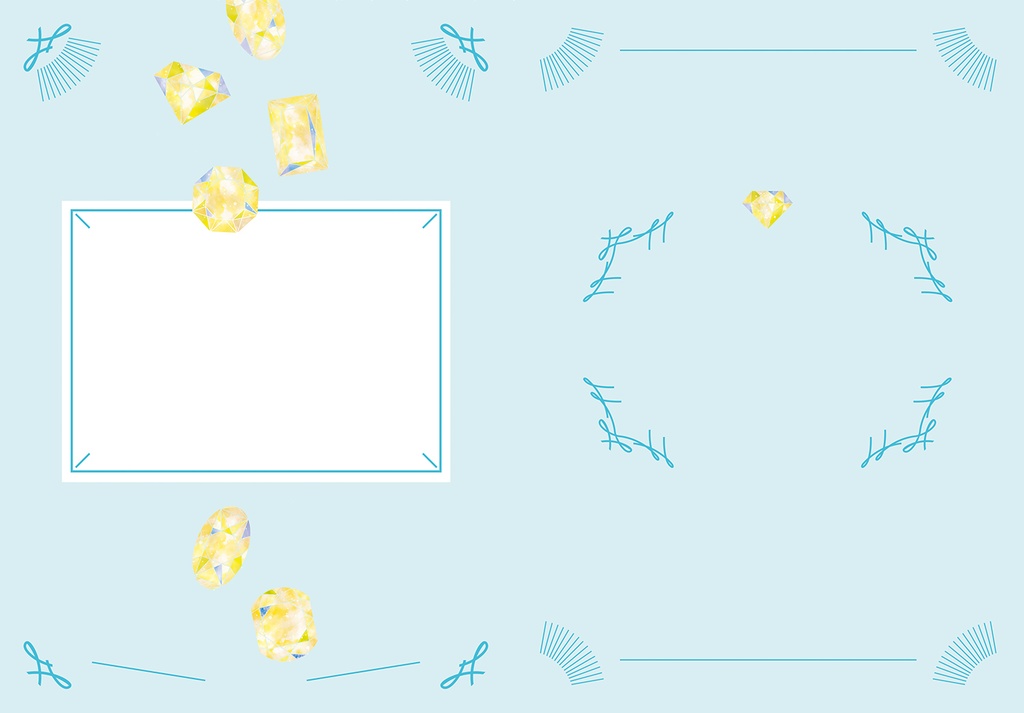 A5同人誌の表紙素材