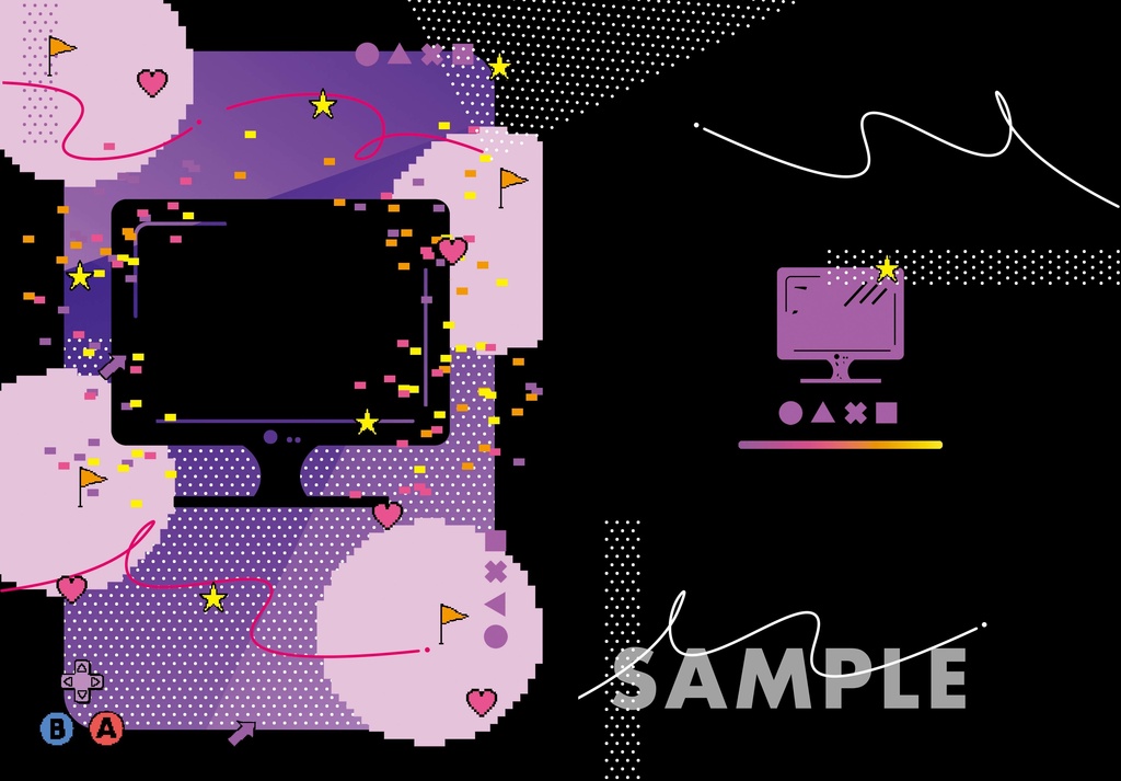 A5同人誌の表紙素材