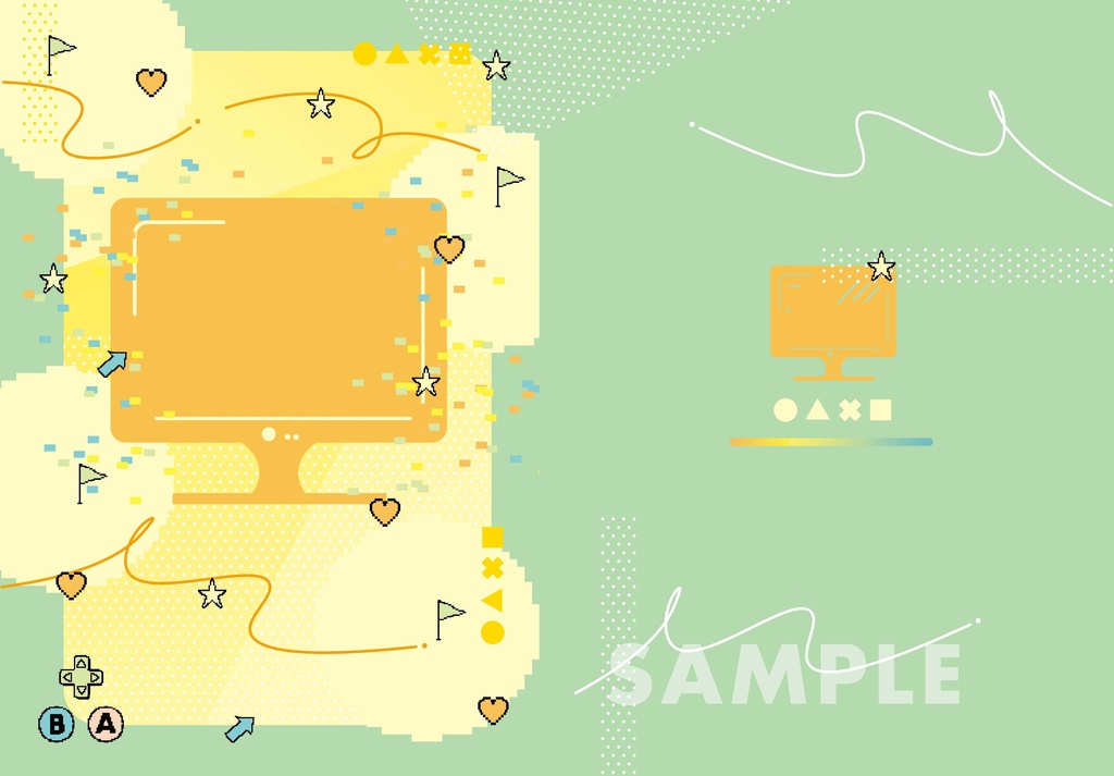 A5同人誌の表紙素材