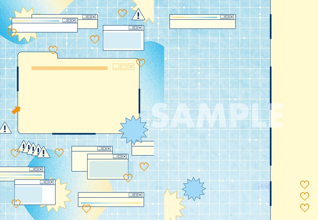 A5同人誌の表紙素材