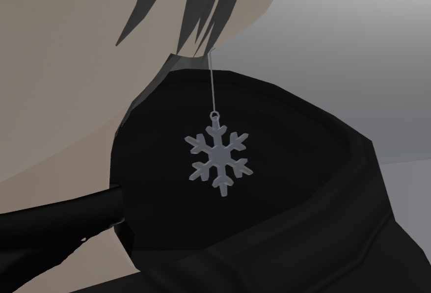 ※無料あり【VRChat】イヤリング《vol.1-Dec》