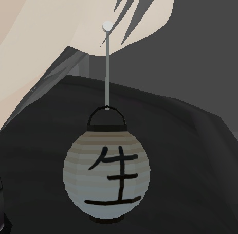 『無料あり!』【VRChat】イヤリング《vol.2-Wamono》