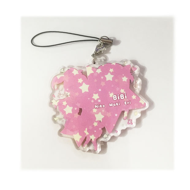 劇場版 ラブライブ! BiBi アクリルストラップ(数量限定30個)