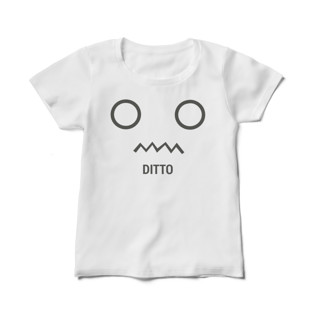 DITTO White Ladies' T-shirt