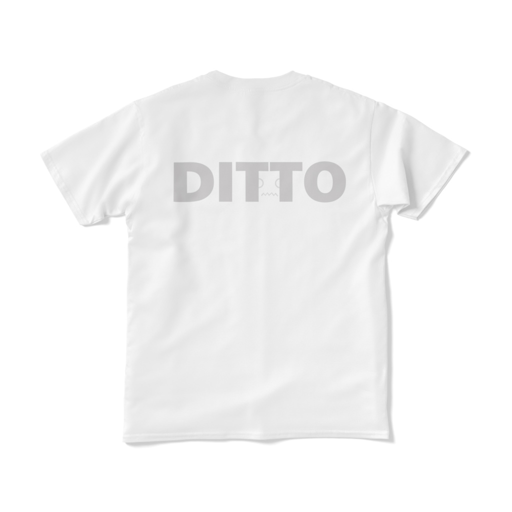 DITTO Whtie T-shirt Life