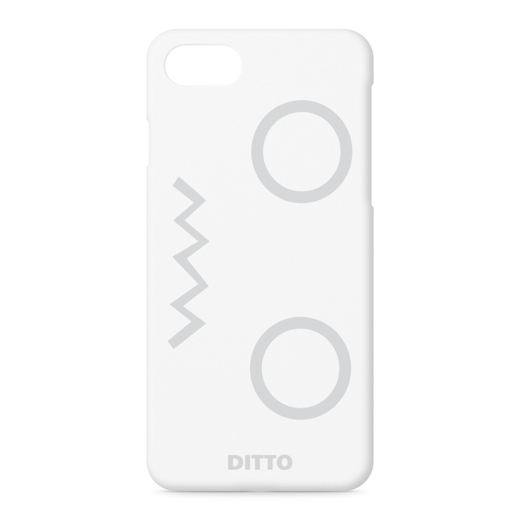 iPhone Case White/LightGray