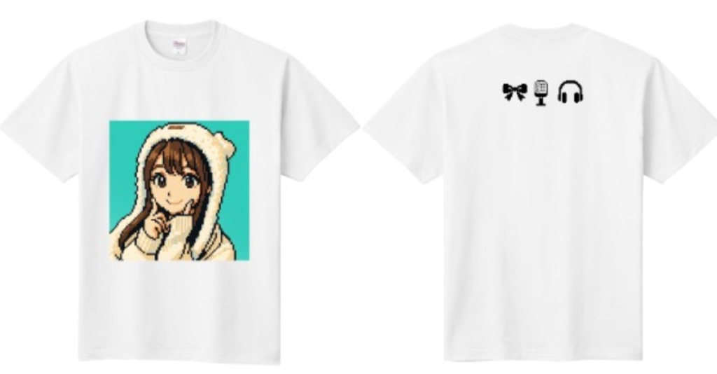 にろちのお顔てぃーしゃつ
