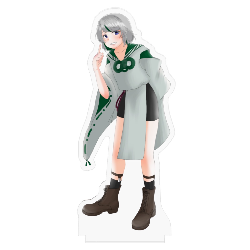 雫洞 新キービジュアルアクリルフィギュア