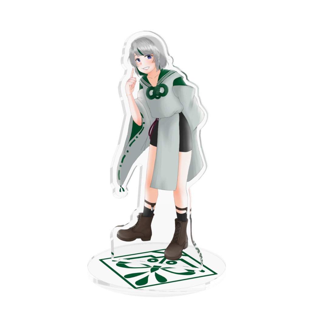 雫洞 新キービジュアルアクリルフィギュア