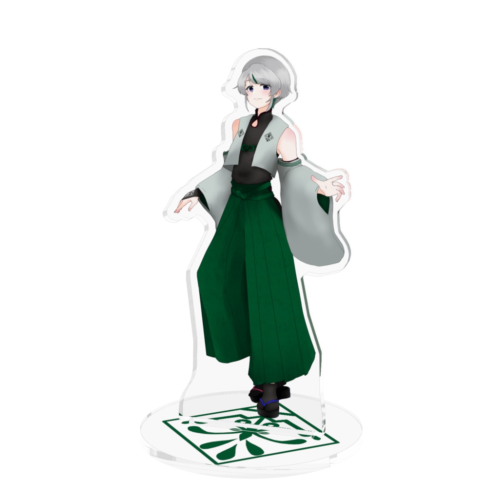 雫洞　新モデルキービジュアルアクリルフィギュア