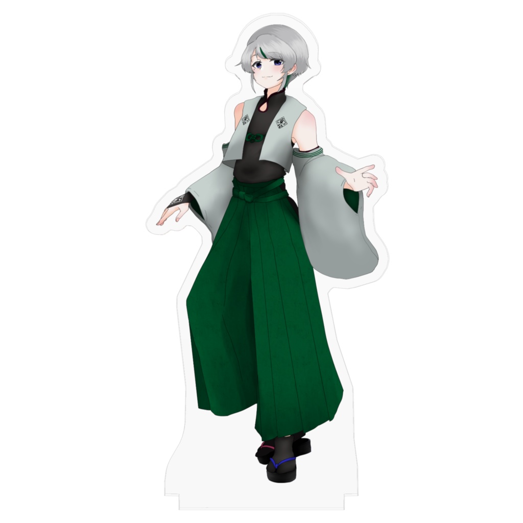 雫洞 新モデルキービジュアルアクリルフィギュア