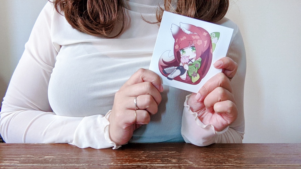 【受注生産】ume studio / 1000人記念限定ぺろぺろステッカー