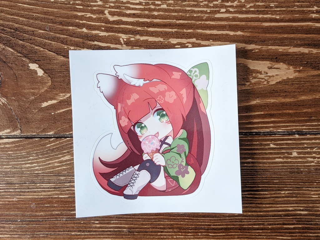 【受注生産】ume studio / 1000人記念限定ぺろぺろステッカー