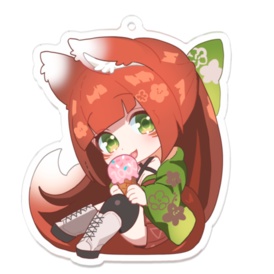 【受注生産】ume studio / 1000人記念限定ぺろぺろアクキー