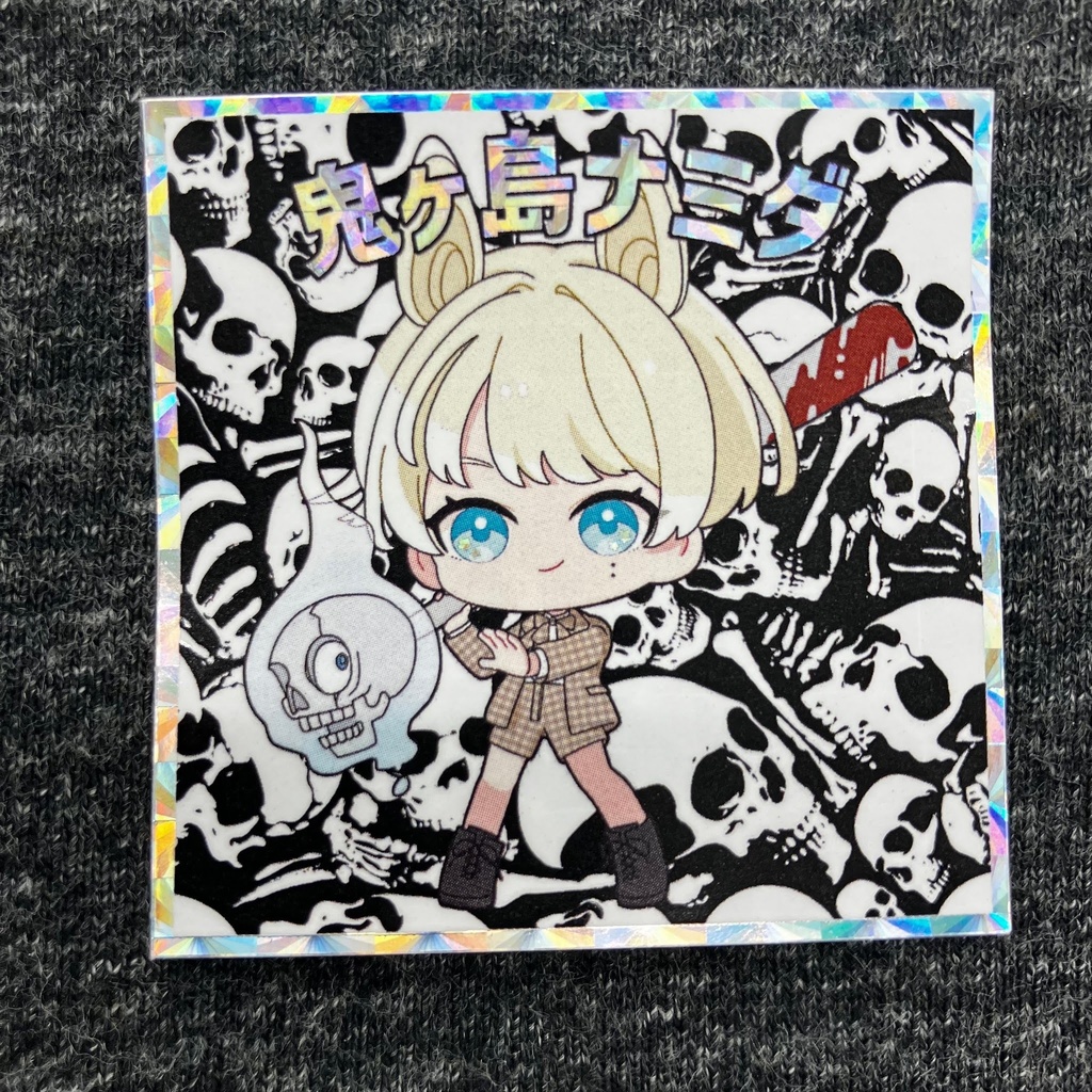 鬼ヶ島ナミダ≪零能力探偵ナミダナガラ≫シール