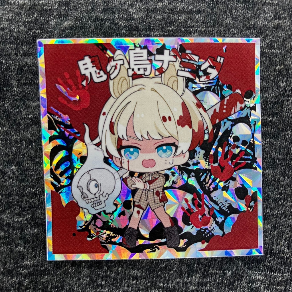 絶体絶命鬼ヶ島ナミダ≪零能力探偵ナミダナガラ≫シール