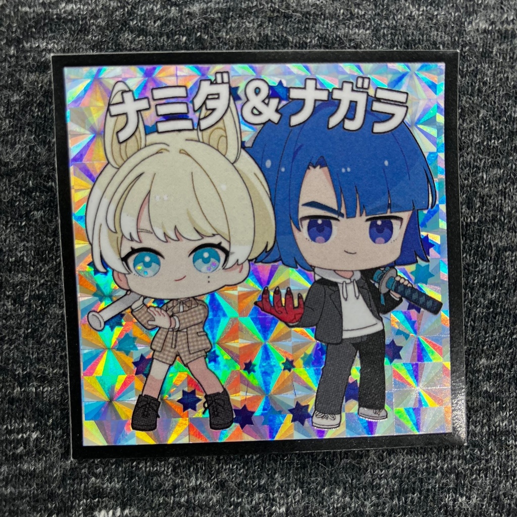ナミダ＆ナガラ≪零能力探偵ナミダナガラ≫シール