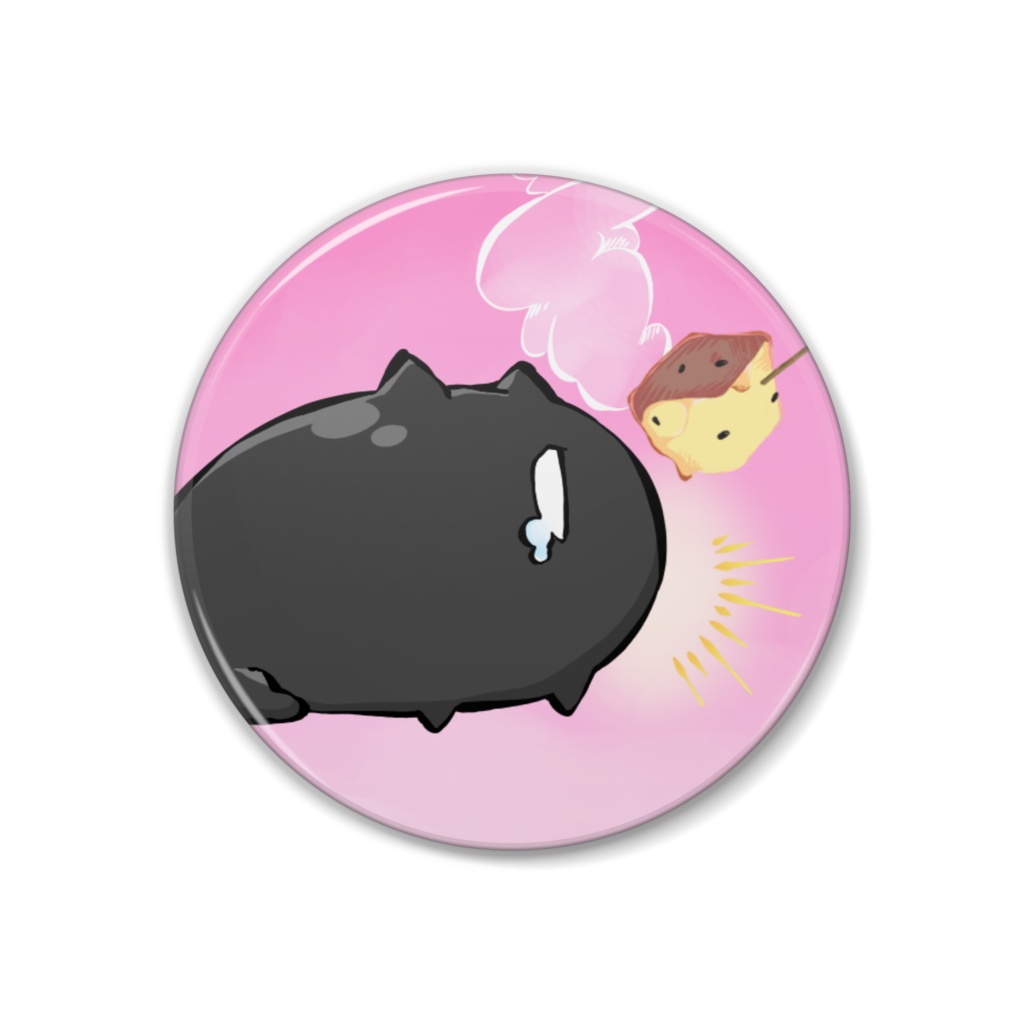 コモチモチ缶バッジ 38mm