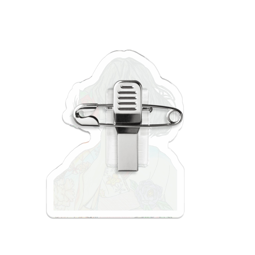 栞鋏 凛声 アクリルバッジ