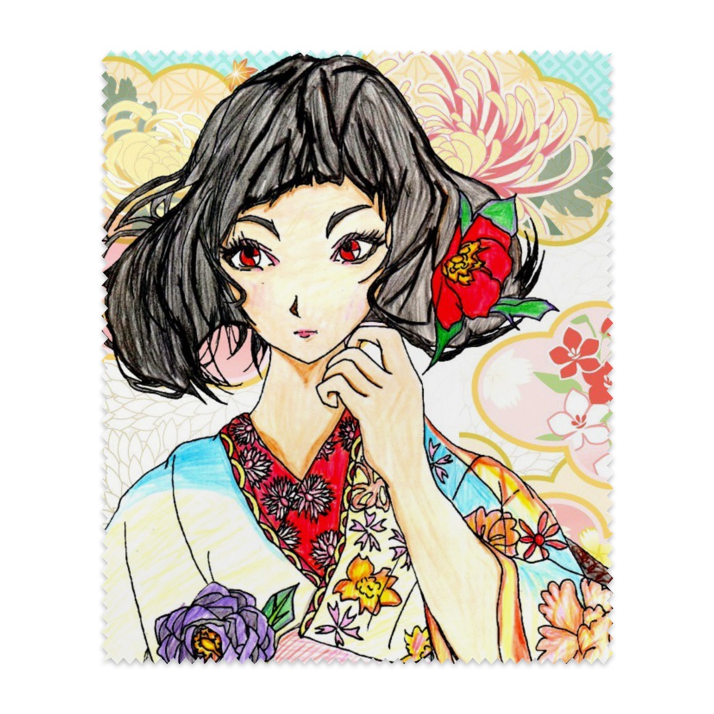 栞鋏 凛声 メガネ拭き