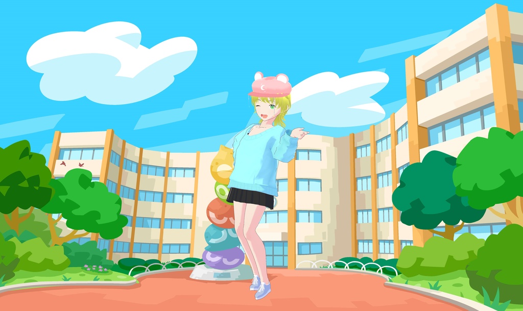 Amitie as Casual Wear